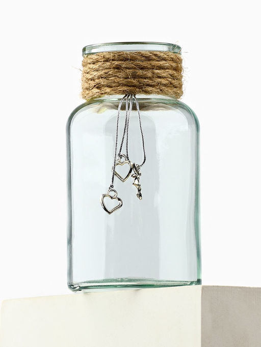 Ваза для цветов, стекло, 250 мл.