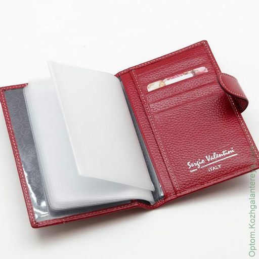 Женская кожаная обложка для автодокументов Sergio Valentini СВ 8086-084  фото 3