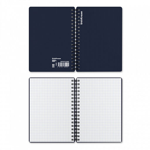 Цена за 60 шт. Тетрадь общая с пластиковой обложкой на спирали ErichKrause Classic, ассорти, А5, 60 листов, клетка  фото 7