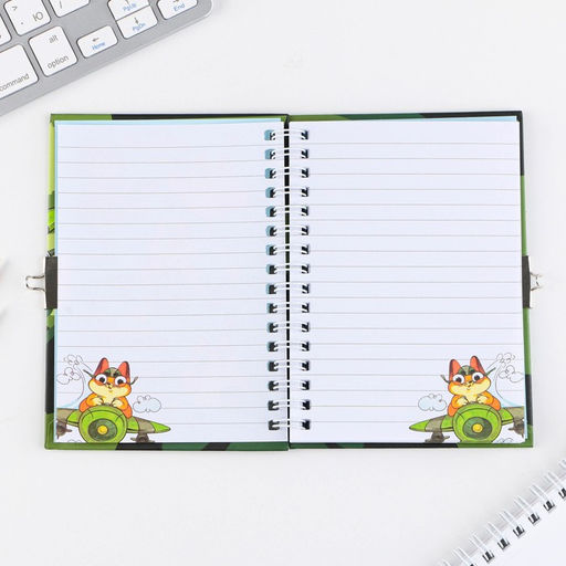 Блокнот на замочке А6, 50 листов в твердой обложке 23 февраля. День защитника котечества - Artfox фото 6