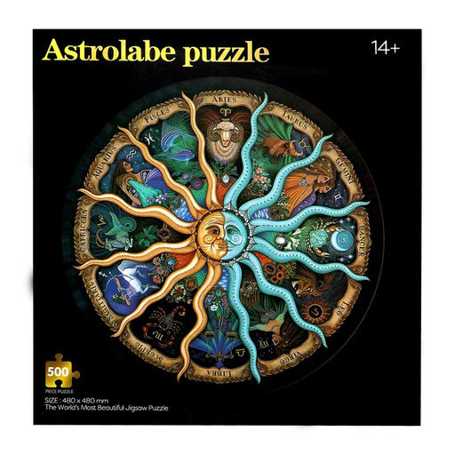 Круглый пазл Зодиак, 500 деталей - Puzzle time фото 2