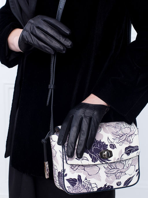 Перчатки женские б/п IS02002 black - Eleganzza фото 2