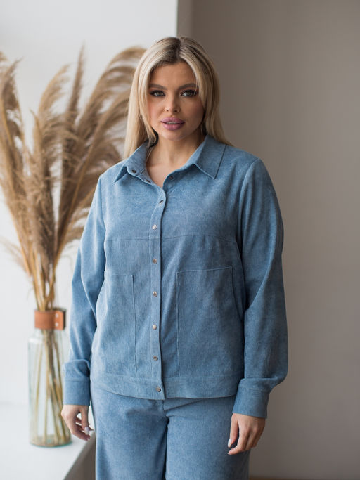 Жакет 1331-1 голубой - Novita фото 21