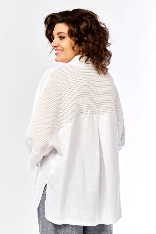 Костюм Diamant 2157 джинс, белый  фото 11