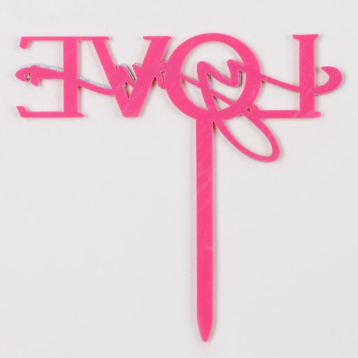 Топпер Люблю тебя, цвет фуксия - Страна карнавалия фото 8