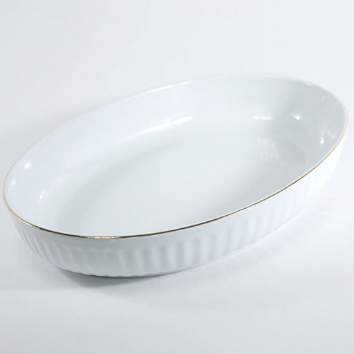 90084-419S Блюдо сервировочное для подачи керамика 36,5х23,5х7 LR (х8)