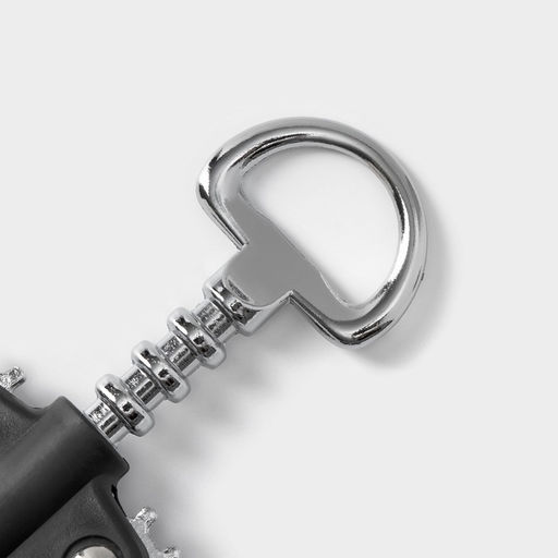 Штопор для вина Профи, 17,5 см, цвет чёрный - Simaland фото 6