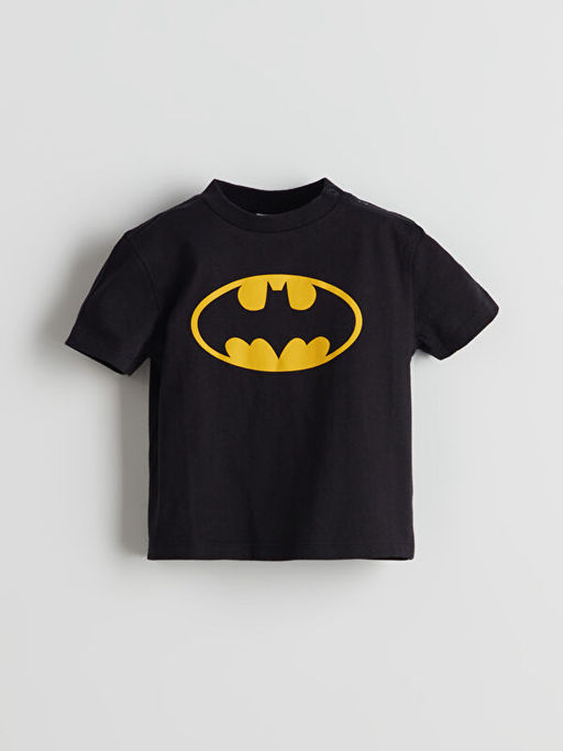 Batman Bask?l? Erkek Bebek ?ortlu Tak?m