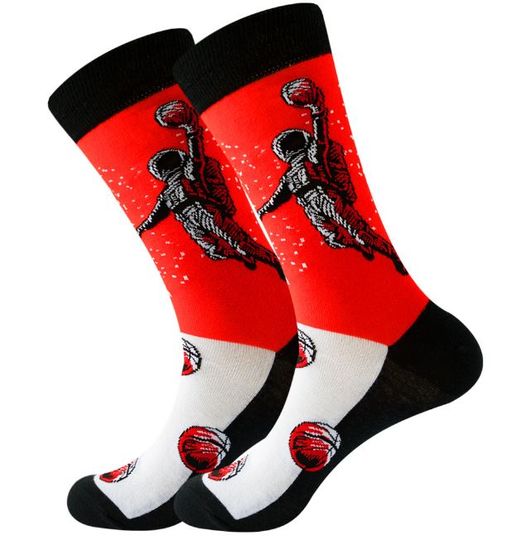 Носки р.40-45 Космонавт с мячом - Krumpy фото 4