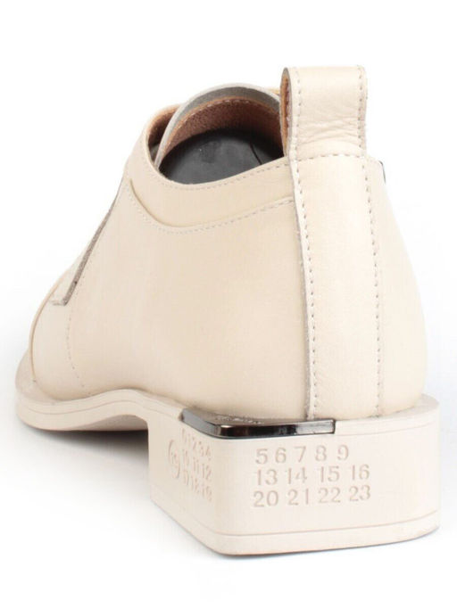 03-YP9862M BEIGE Полуботинки женские (натуральная кожа)