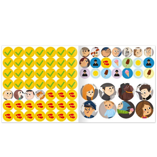 Книга с наклейками Осторожно: незнакомец!, 16 стр. - Буква-ленд фото 4