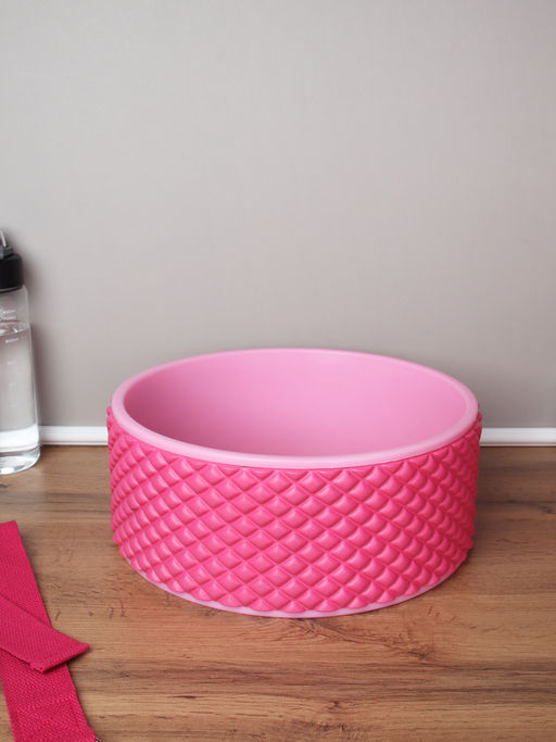 Колесо для йоги и пилатеса массажное 30Х10 / MYW-30PP / розовый / уп10 - Галеонтрейд фото 12