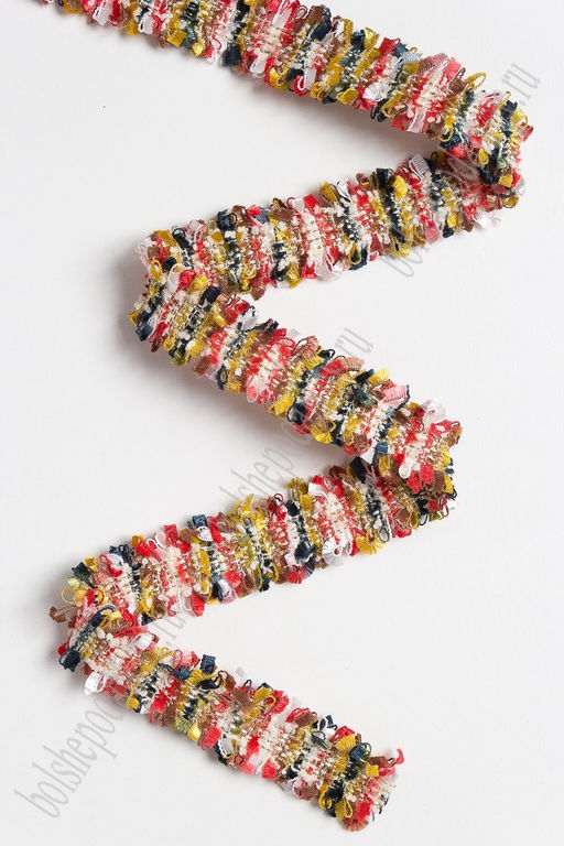 Тесьма отделочная 2,5 см*5 ярд (SF-2460) №5 - Больше подарков фото 2