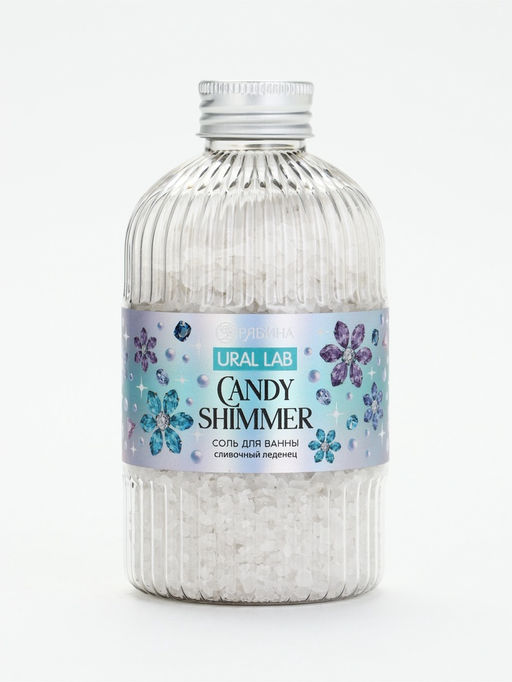 SNOW KISS Соль для ванны, 300 г, сливочный леденец