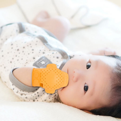 Рукавичка- прорезыватель силиконовая