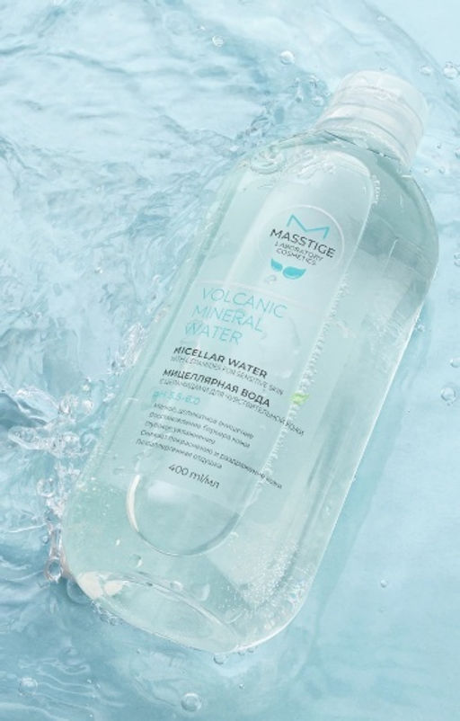 Masstige Volcanic Mineral Water Мицеллярная вода с церамидами для чувствительной кожи 400мл