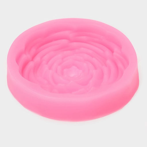 Молд для заливки Прекрасная роза, силикон, 5.7?5.7?1.2 см, МИКС - Simaland фото 2