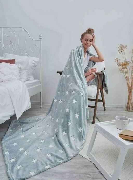 Покрывало-плед Гала фланель-микрофибра 150*200 см. - Лен поволжья фото 3