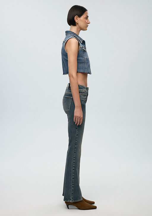 Tibby Iconic Z?mbal? Z?mparal? Indigo Mavisi Jean Yelek фото 5