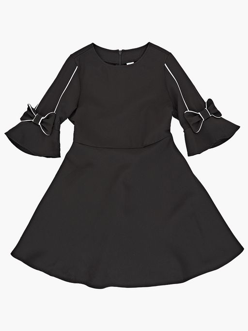 Платье черное вечернее для девочки подростка UD 7407 черный - Mini maxi фото 6