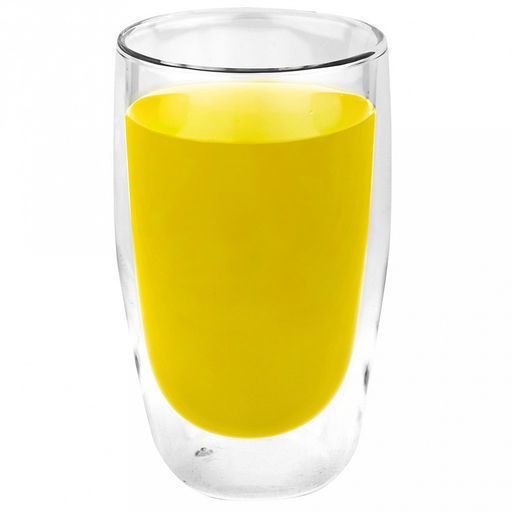 Стакан стеклянный Самбо 480мл, с двойными стенками, д8,3см, h14,8см, д/горла 8см, д/основания 5,3см (Китай) Цена указана за штуку. В коробке 3 штуки. - Домашняя мода фото 2