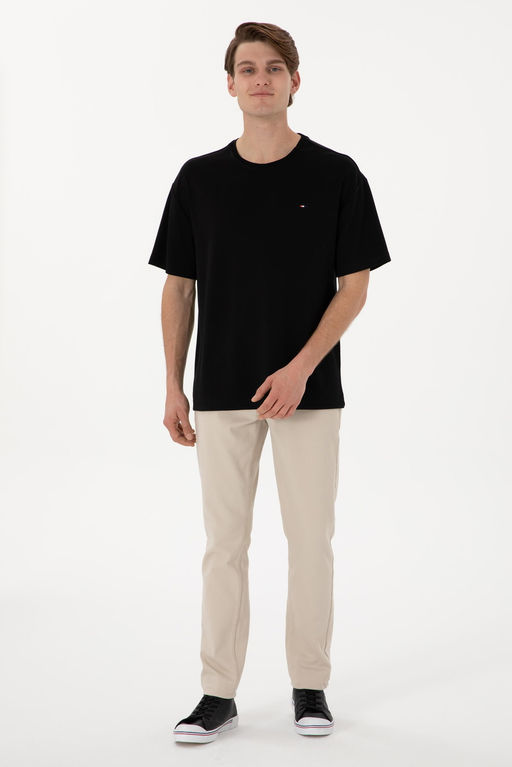 Erkek Comfort Fit Bisiklet Yaka Siyah Ti__rt Sepette S_rpriz _ndirim - U.s. polo assn фото 4