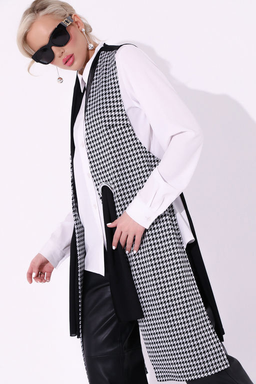 Жилет Высокая классика (лапка) - Эльза фото 4