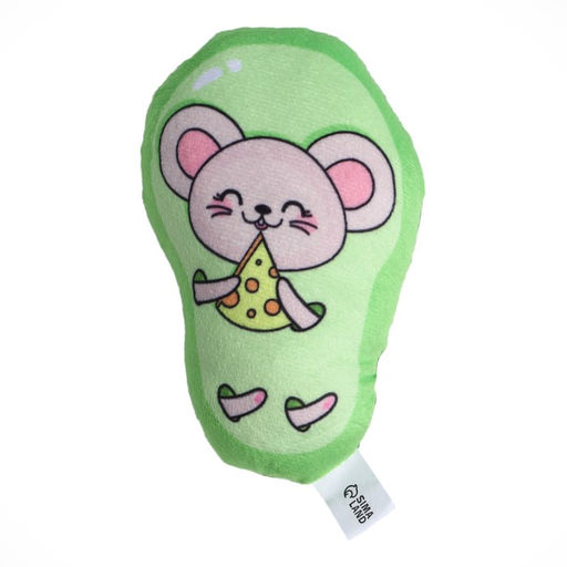 Игрушка для кошек с мятой Мышка, 12 х 9 см - Пушистое счастье фото 7