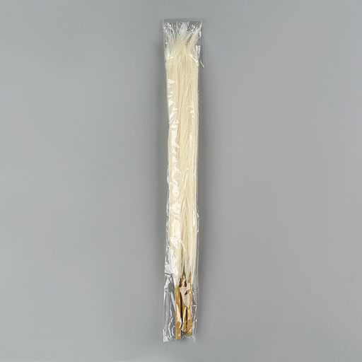 Сухоцветы искусственные «Пампасная трава», 43 см, 3 шт., молочный