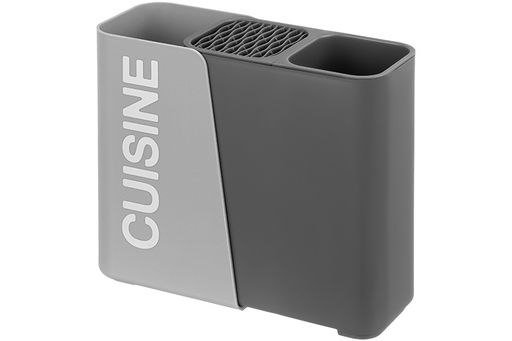 Органайзер для столовых приборов 16,7*9,5*21,5 см "Серый"