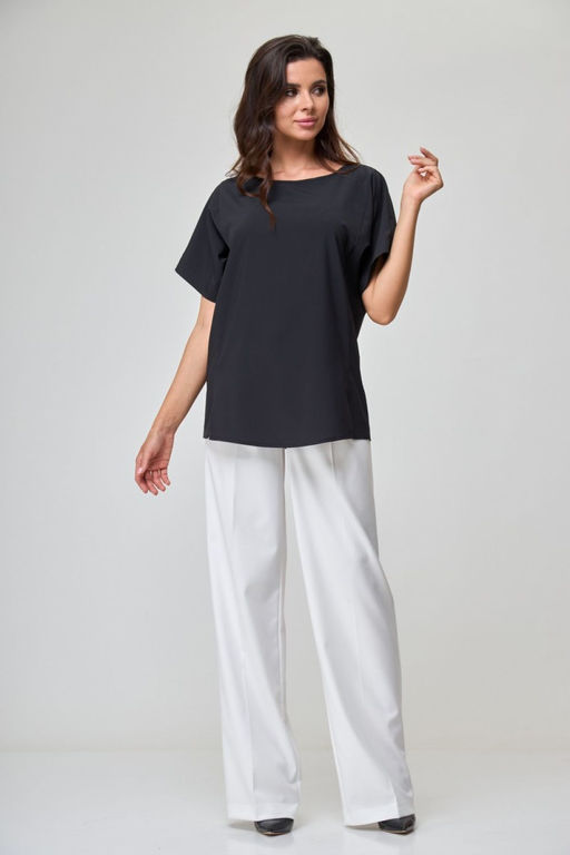 Топ ANELLI 1082 черный  фото 2