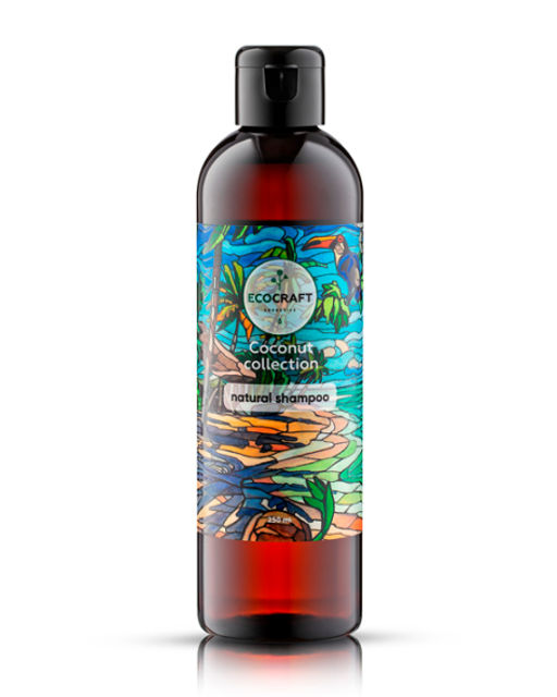 Натуральный шампунь "Coconut collection" Кокосовая коллекция