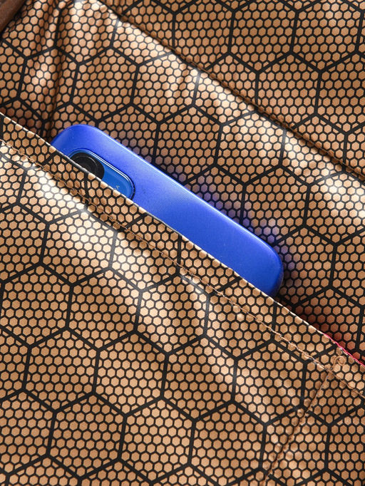 Куртка женская стёганая с капюшоном с графеновой подкладкой сиреневого цвета 9624_1Sn