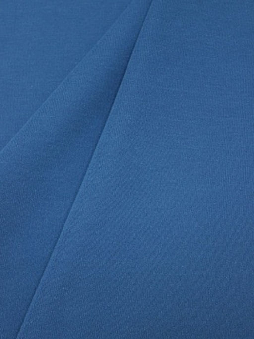 Трикотаж Интерлок цв.Лазурно-синий, ш.1.65м, Пенье, хл-100%, 200гр/м.кв - Купава фото 4