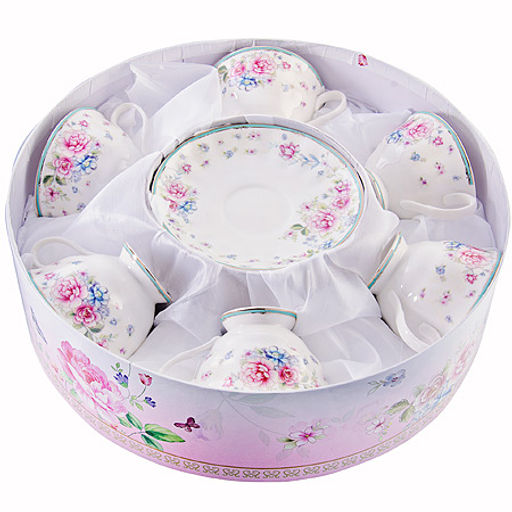 29190 Чайный набор 12пр 220мл фарфорПРЕМИУМ LR(х8) - Mayer&boch фото 3