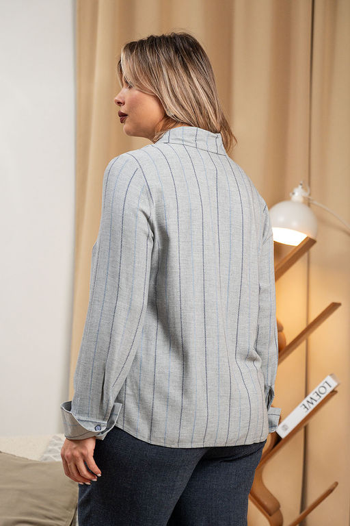 Блузка МД-2331 серый