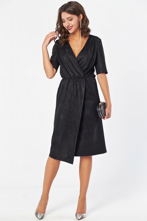 Платье из ткани с напылением - Fly фото 6