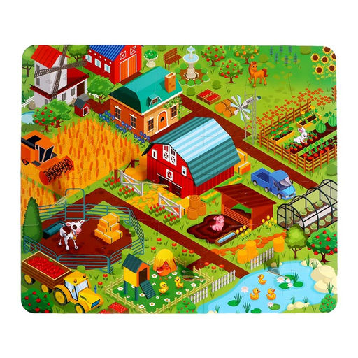 Набор напольный пазл с фигурками Моя ферма - Puzzle time фото 2