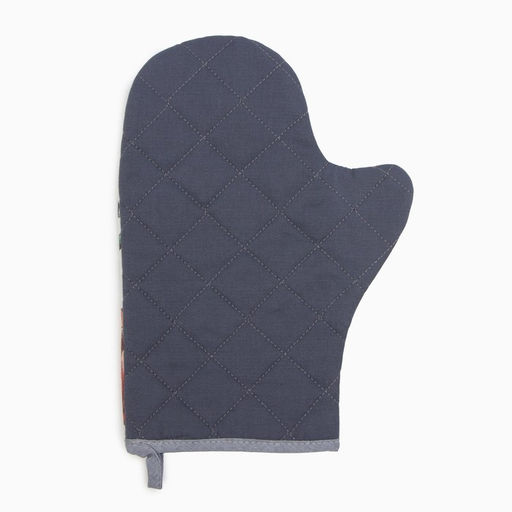 Варежка-прихватка Этель Маковые поля 20х28см,саржа, 100% х/л, ватин 250г/м2  фото 3