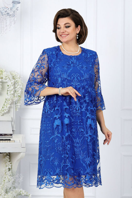 Платье Ninele 7431-Р темно-синий - Mira fashion фото 106