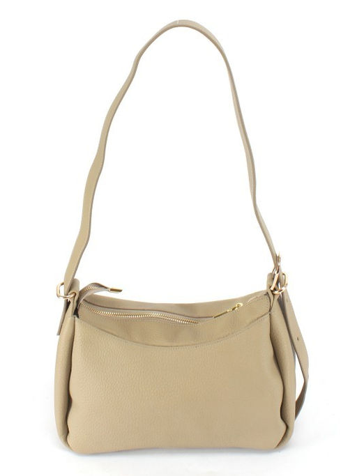 Сумка женская натуральная кожа GU 758-3161, 1отд, плечевой ремень, капучино SALE 254245 - Adelia фото 2