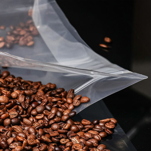 Цена за 50 шт. Пакет прозрачный с ручкой, 35×30×4 см