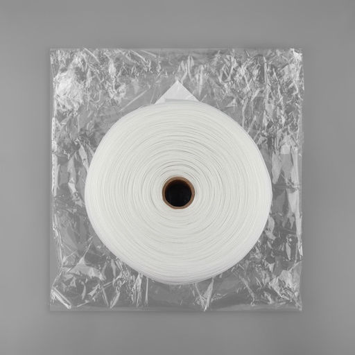 Шторная лента, органза, 8.5 см, 25±1 м, прозрачная