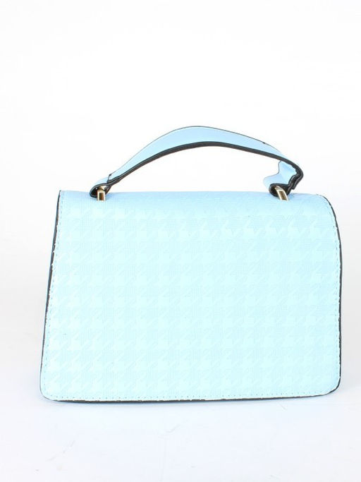 Сумка женская искусственная кожа Ch&K-1069, 1отд, плечевой ремень, голубой SALE 255052 - Adelia фото 7