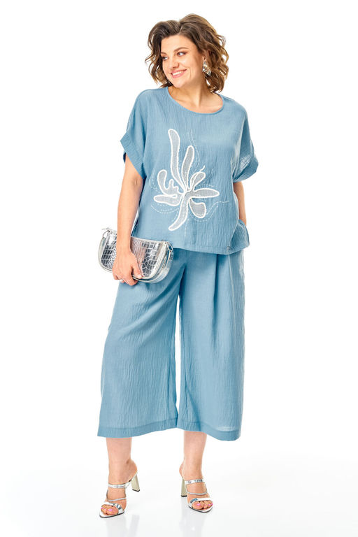 Костюм Michel Chic 1451 небесно-голубой