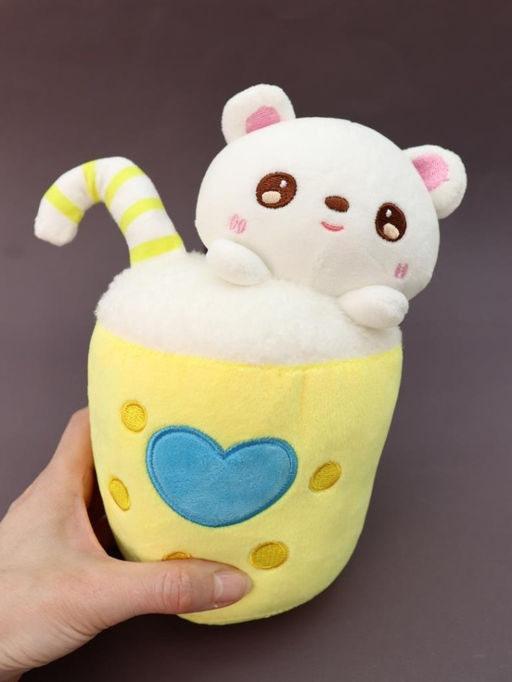 Мягкая игрушка "Sweet cocktail", yellow, 20 см