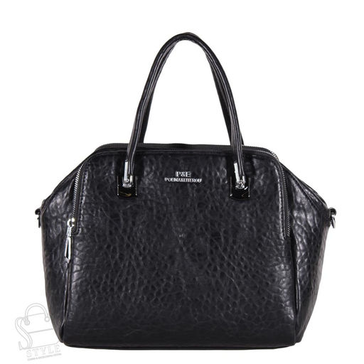 Сумка женская  3268-771-01 black Polina&Eiterou в Новосибирске