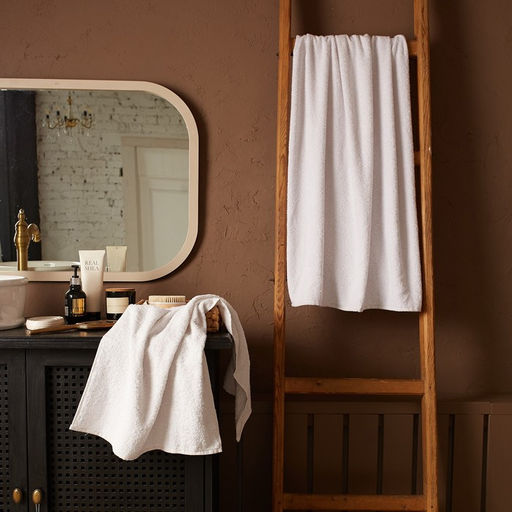 Полотенце махровое Экономь и Я 50*90 см, цв. белый, 100% хлопок, 320 гр/м2  фото 8