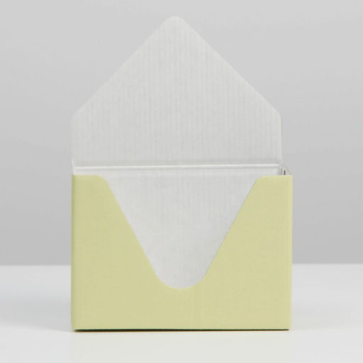 Коробка-письмо «Жёлтая», 14 × 20 × 6,5 см