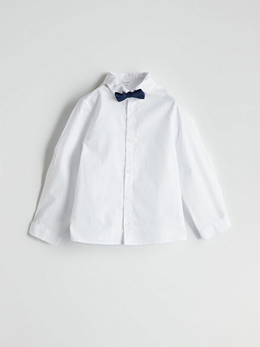 Papyonlu Basic Erkek ?ocuk G?mlek